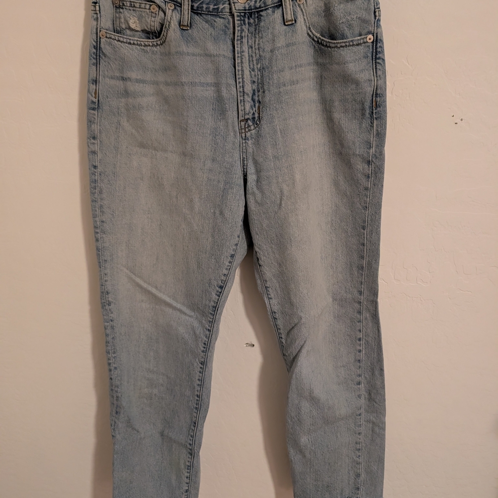 Madewell Light Blue Straight Leg Jeans